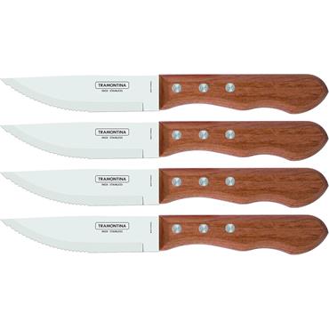 Tramontina Jumbo Steak Knife Set 4 Piece 12cm