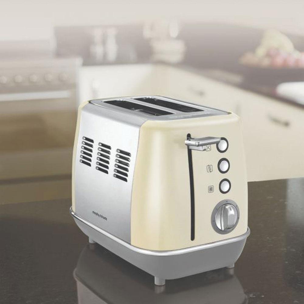 Morphy Richards Evoke 2 Slice Toaster Cream Stakelums Home & Hardware
