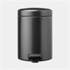 Brabantia Newicon Pedal Bin Confident Grey 5L