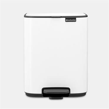Brabantia Bo Pedal Bin White 7l