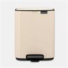 Brabantia Bo Pedal Bin Soft Beige 7l