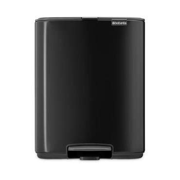 Brabantia Bo Pedal Bin Matt Black 12l
