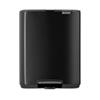 Brabantia Bo Pedal Bin Matt Black 12l