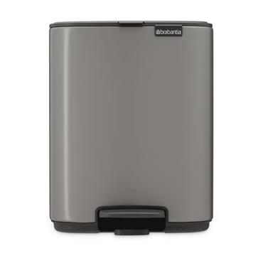 Brabantia Bo Pedal Bin Platinum 12l