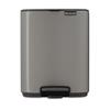 Brabantia Bo Pedal Bin Platinum 12l