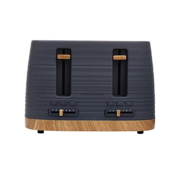 Morphy Richards Clay Flint Grey 4 Slice Toaster