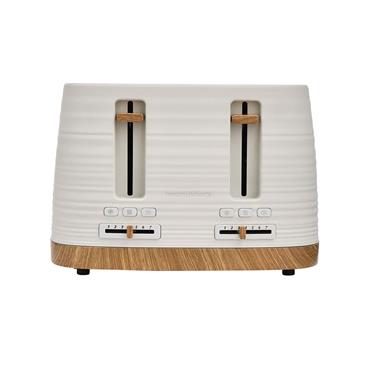 Morphy Richards Clay China White 4 Slice Toaster