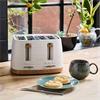 Morphy Richards Clay China White 4 Slice Toaster