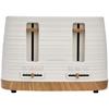 Morphy Richards Clay China White 4 Slice Toaster