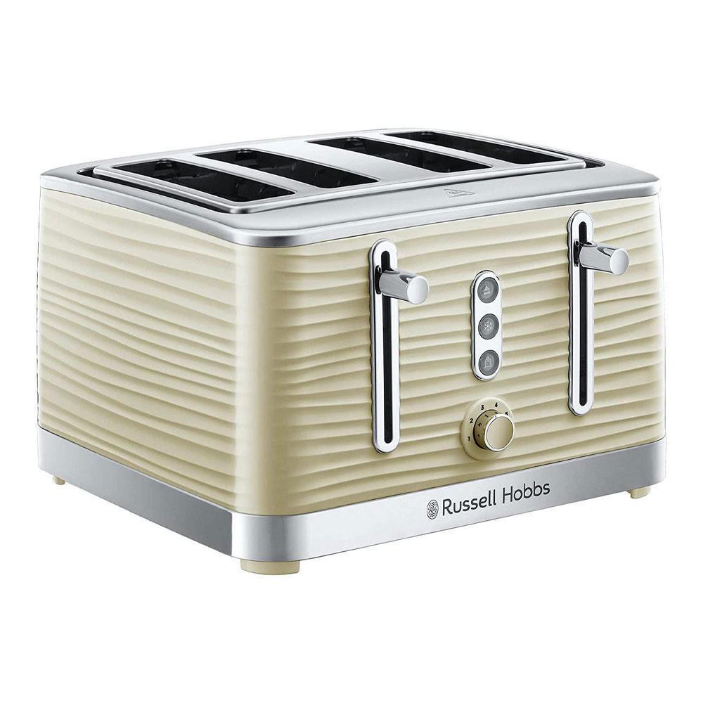 Russell Hobbs Inspire Cream 4 Slice Toaster Stakelums Home & Hardware