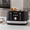 Morphy Richards Illumination 4 Slice Toaster Black