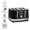 Morphy Richards Illumination 4 Slice Toaster Black