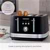 Morphy Richards Illumination 4 Slice Toaster Black