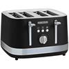 Morphy Richards Illumination 4 Slice Toaster Black