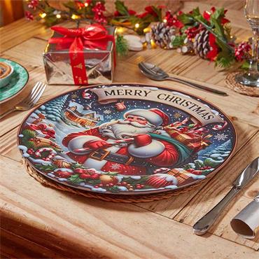 Smart Garden Santa Claus Charger Plate 33cm
