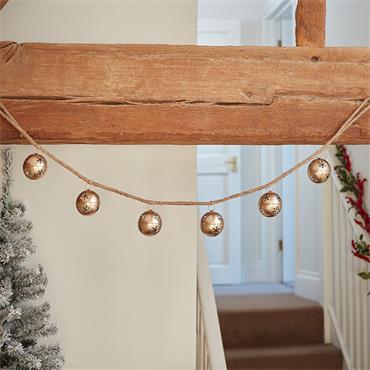 Smart Garden Sleigh Bell Garland 1.5m
