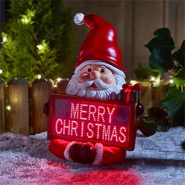 Smart Garden Santa Merry Christmas