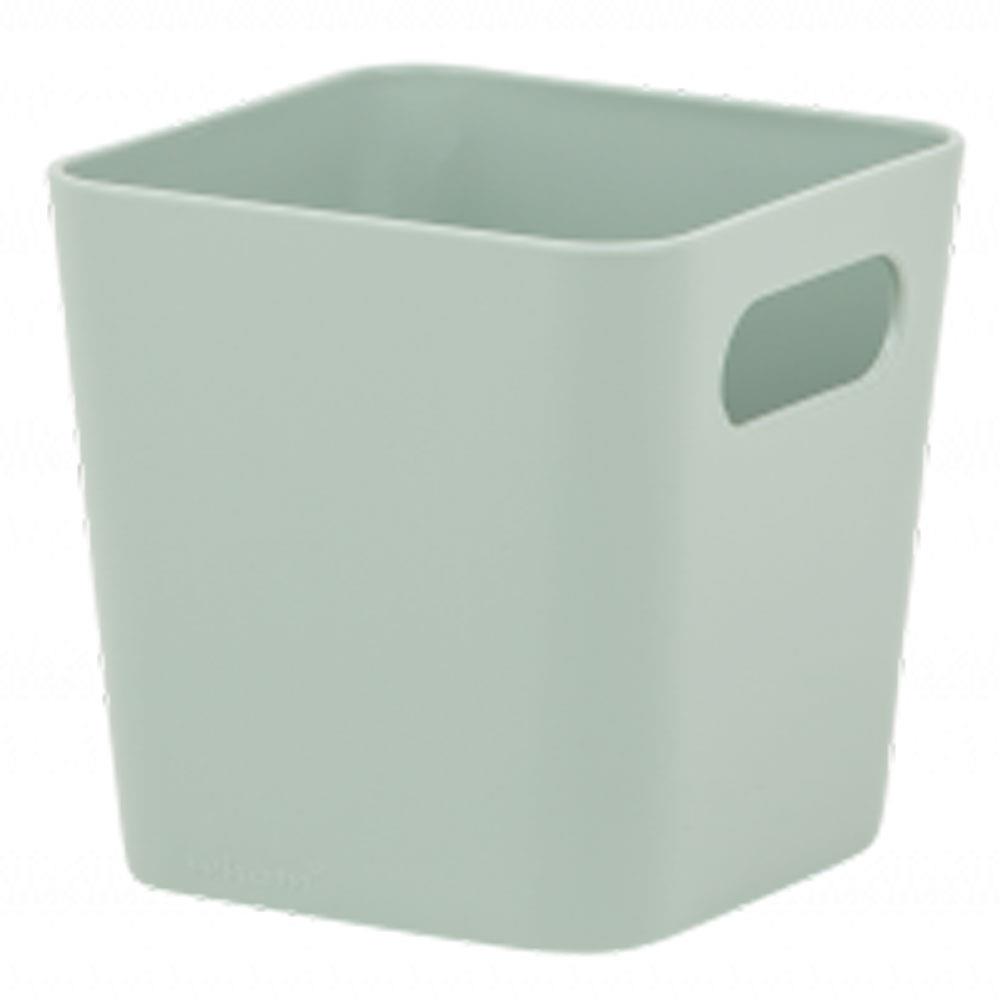 Wham Studio Basket 10cm Square 1.01 Silver Sage Stakelums Home