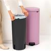Brabantia Newicon Pedal Bin 30l Lilac Pink