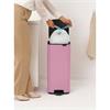 Brabantia Newicon Bo Pedal Bin 30l Lilac Pink