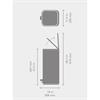 Brabantia Newicon Bo Pedal Bin 30l Lilac Pink