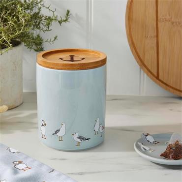 CookSmart Coastal Birds Medium Canister