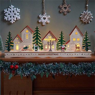 Smart Garden Led Festive Firwood Hamlet