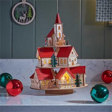 Smart Garden Led Turning Winter Village