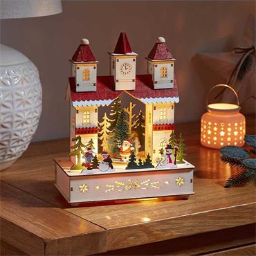 Smart Garden Led Christmas Clock Tower