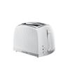RUSSELL HOBBS HONEYCOMB 2 SLICE TOASTER WHITE