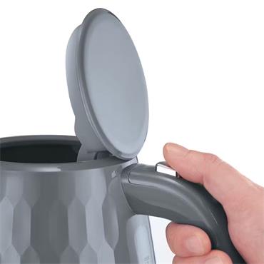 Russell Hobbs Honeycomb Kettle Grey 1.7L