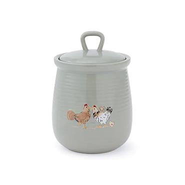 CookSmart Hen House Lane Canister Happy Family
