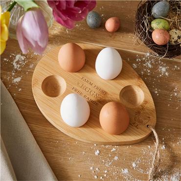 Hen House Lane Bamboo Egg Storage