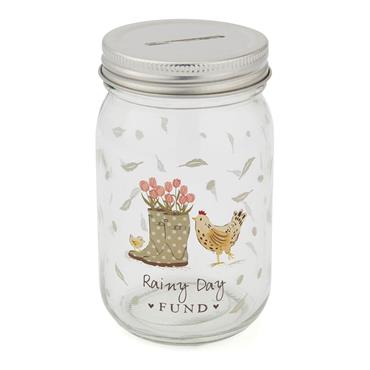 CookSmart Hen House Lane Money Jar