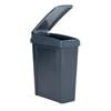 Studio Kitchen Slim Bin & Lid Midnight-silver