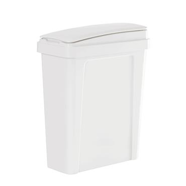 Wham Casa Slim Bin White 25l