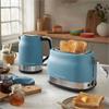 Russell Hobbs Hanley 2 Slice Toaster Retro Blue