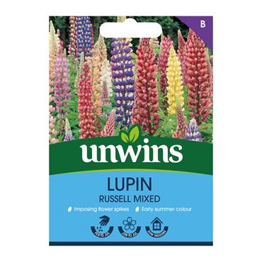 Unwins Lupin Russell Mix Seeds