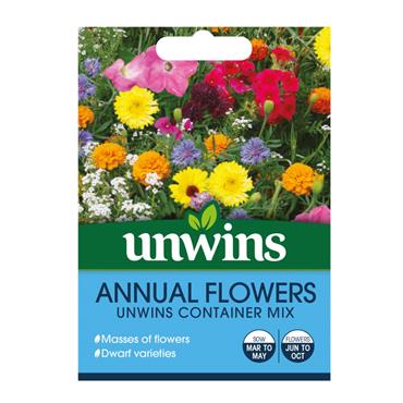 Unwins Annuals Flowers Container Mix