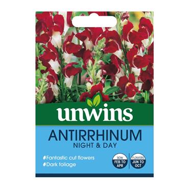 Unwins Antirrhinum Night & Day Seeds