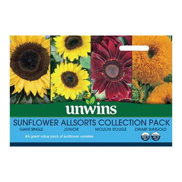 Unwins Sunflower Allsorts Collection Seeds