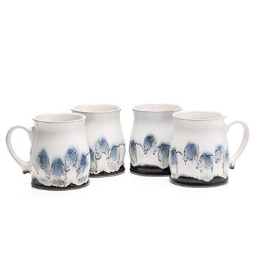 Newgrange Emma Pottery Mugs Set Of 4