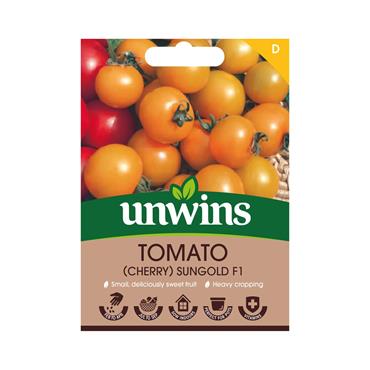 Unwins Tomato Cherry Sungold Seeds