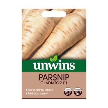 Unwins Parsnip Gladiator Seeds