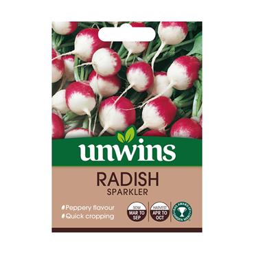 Unwins Radish Globe Sparkler Seeds