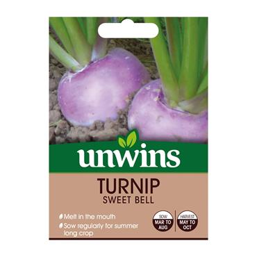 Unwins Turnip Sweet Bell Seeds