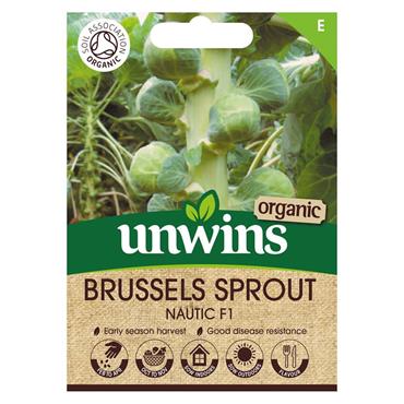 Brussels Sprout Nautic F1 Organic Seeds