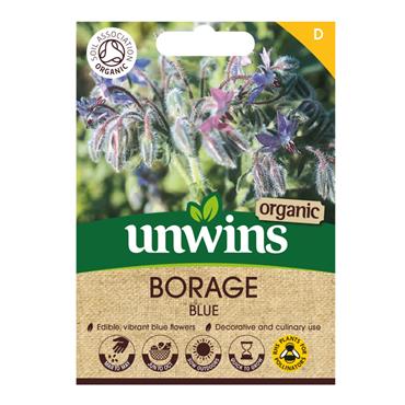 Unwins Herb Borage Blue Seeds
