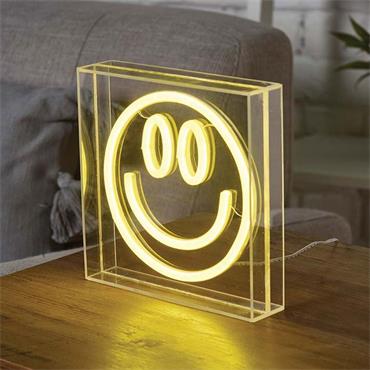 Smart Garden Neonesque Smiley Sign
