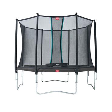 Berg Favorit Regular 380 Trampoline Grey + Safety Net Comfort